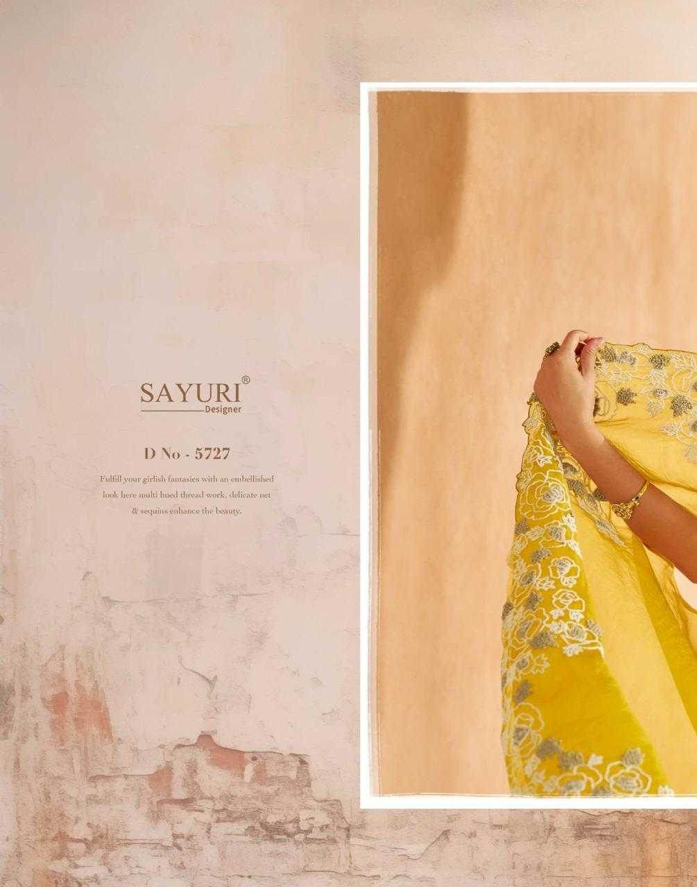 Chinon Silk Designer Silk Dresses Handwork Suit - MYLUXURY LANE ENTERPRISE